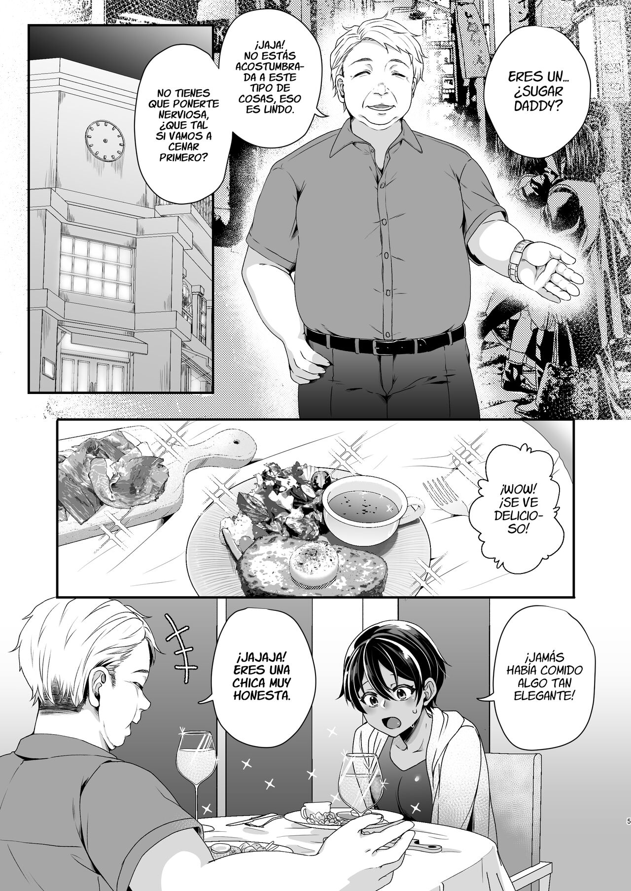 Boyish JK Papakatsu ni Ochiru | La Juvenil Colegiala que fue Corrompida por un Sugar Daddy page 4 full