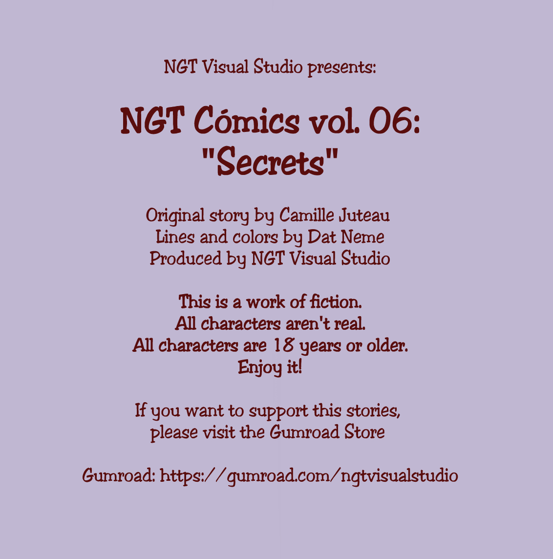 NGT Cómics 06 - Secrets page 2 full