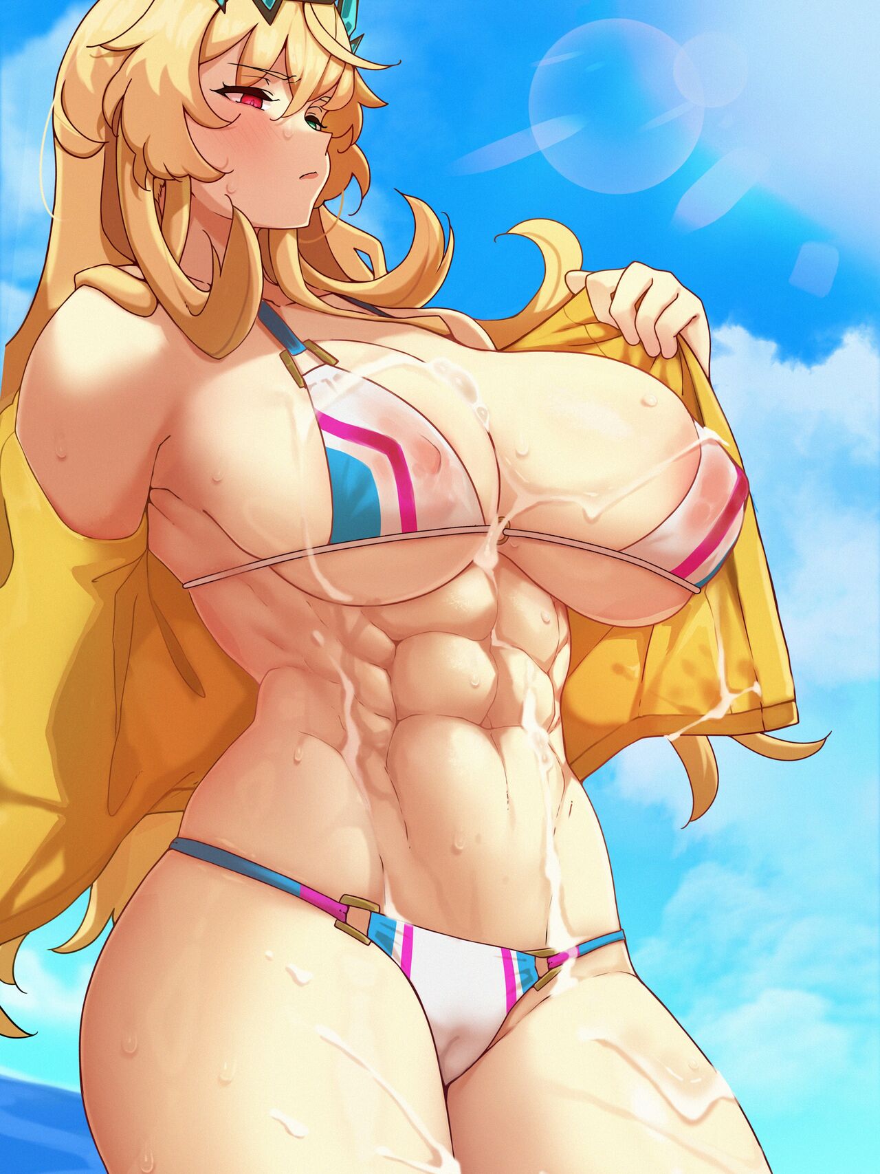 Barghest x Bryn Beach Day page 3 full