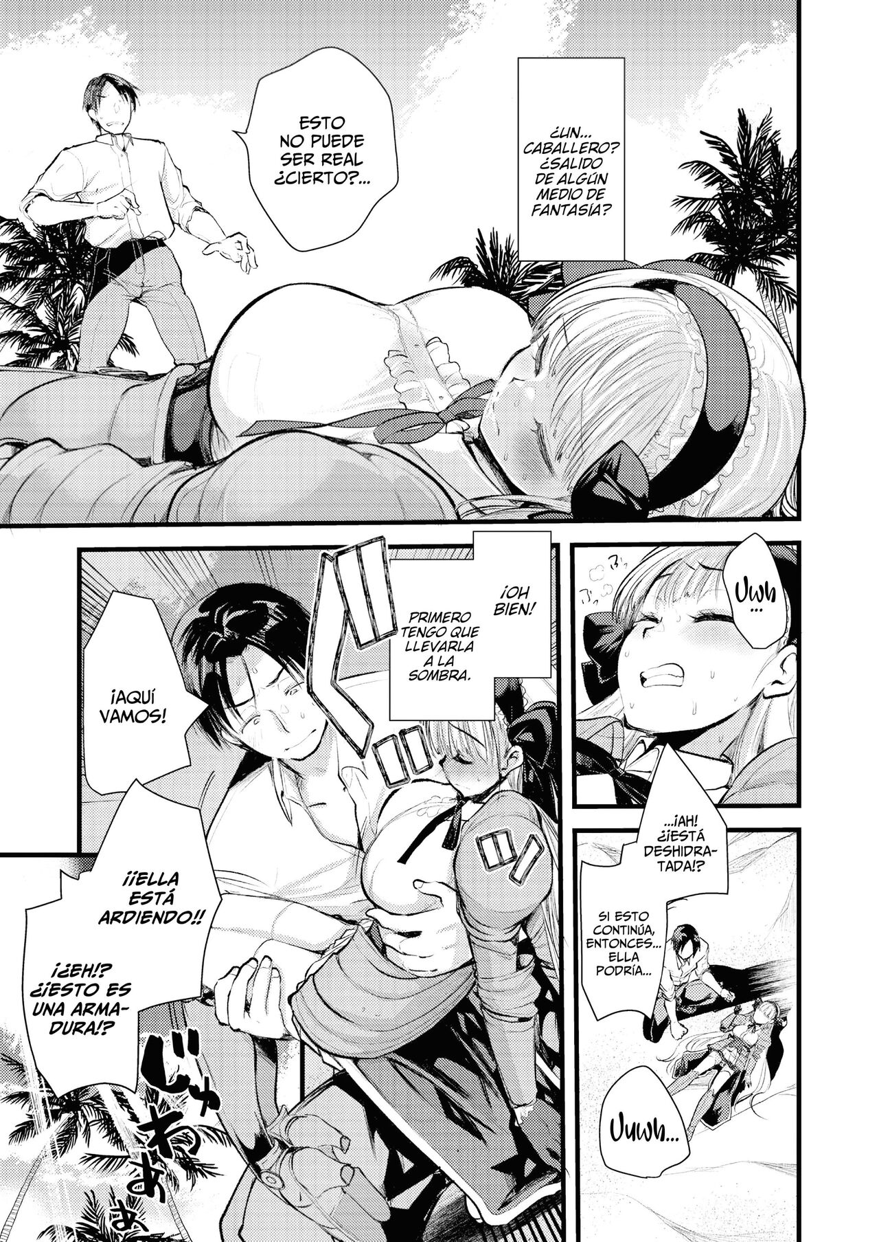 Level 1 no Himekishisan to Yurufuwa Mujintou Life Ch. 1 | Vida Relajada En Una Isla Desierta Con Una Princesa Caballero De Nivel 1 - Capítulo 1 page 7 full