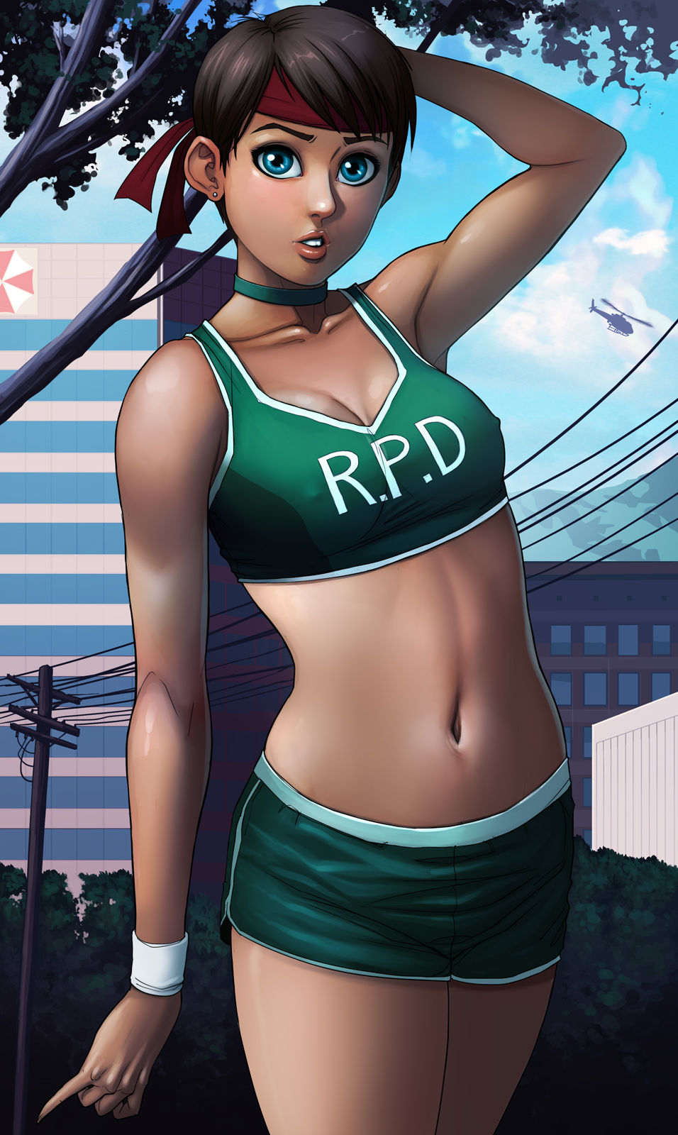 Resident Evil Girls page 8 full