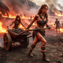 Slave Girls Art
