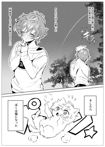 Ren-kyun Neko ni Natta Hanashi cover