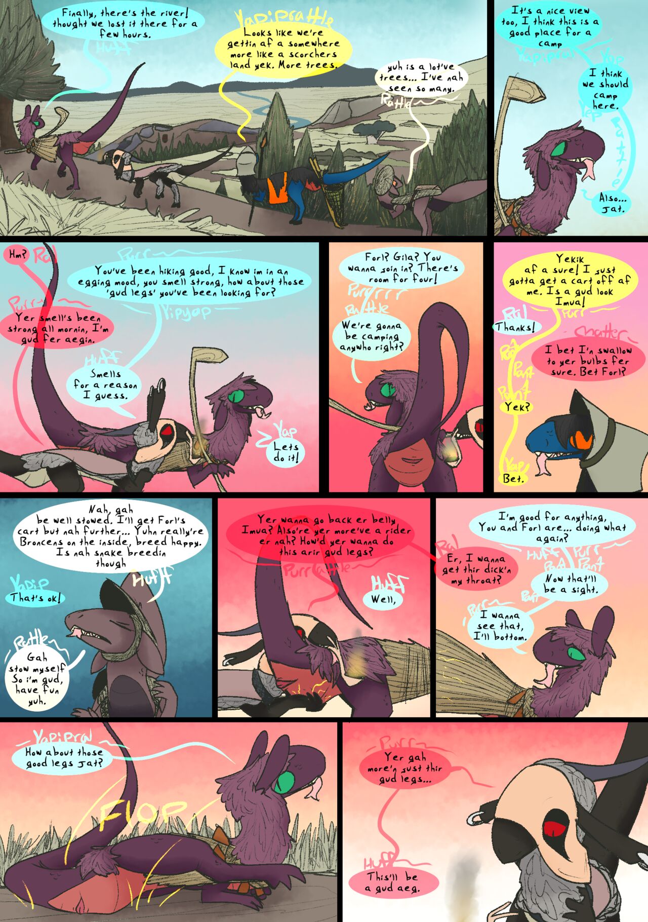 The Long Tail: Gud legs page 1 full