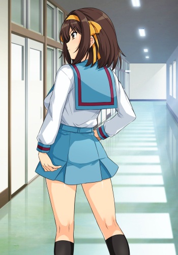 Haruhi nude cover