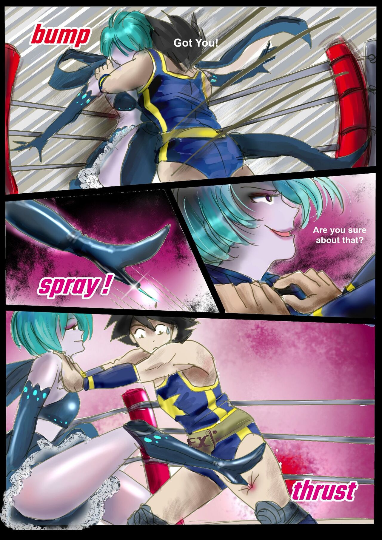 A Hero Turned Female Heel page 3 full