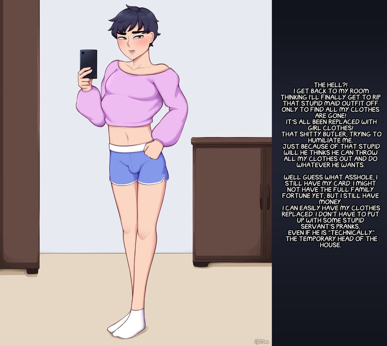 A Rich Boy's Corruption page 5 full
