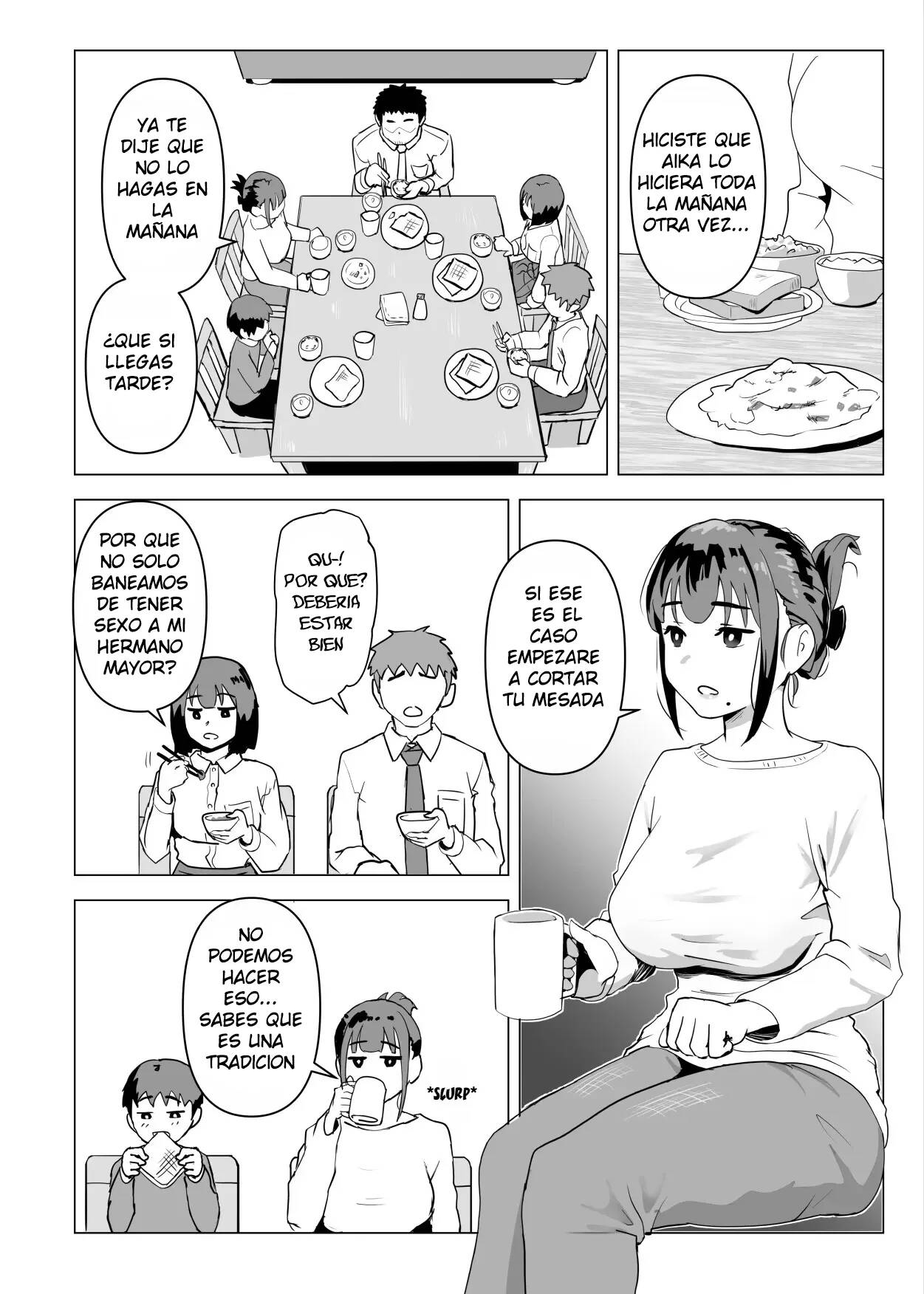 Uchi de wa Kazoku Sex wa Joushiki Rashii page 7 full