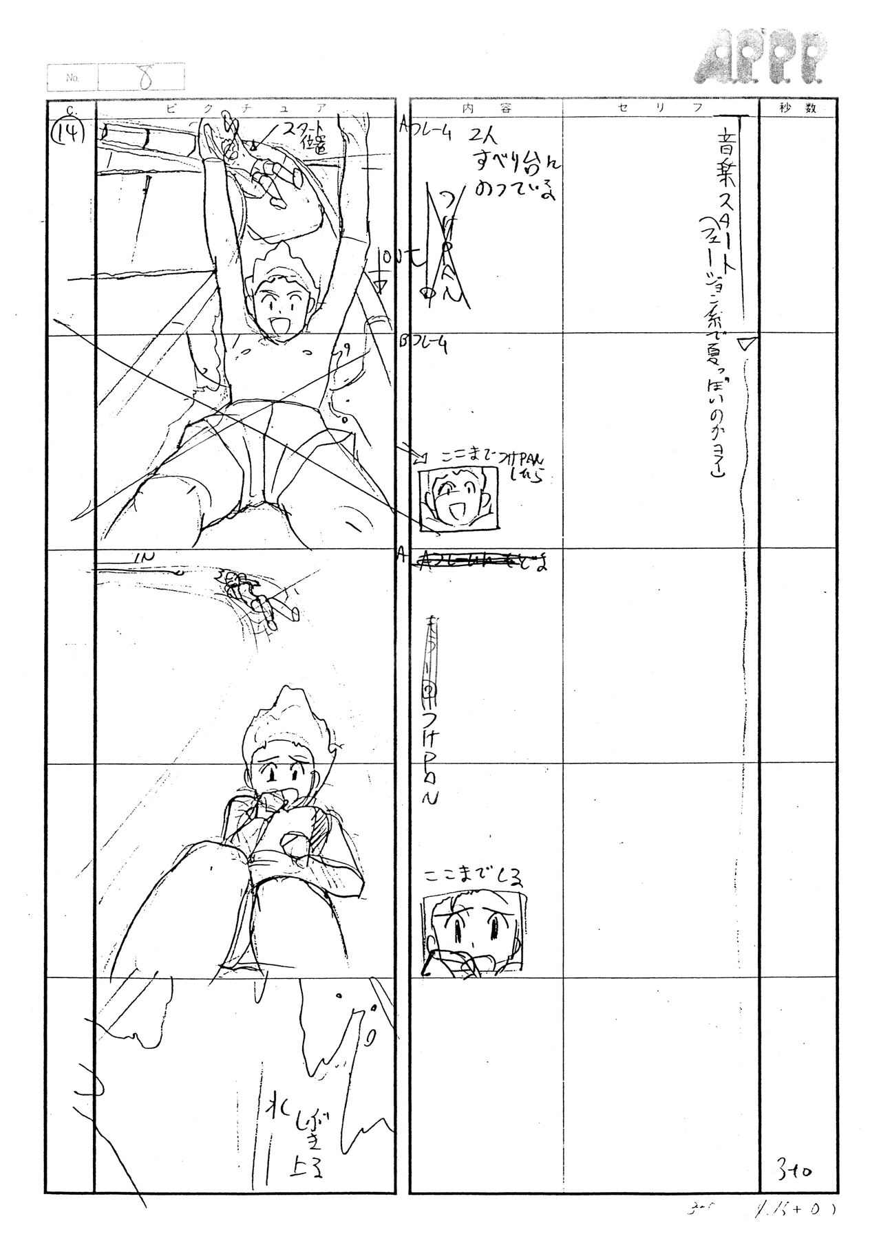 F3: Frantic, Frustrated &amp; Female Episode 2 Storyboards page 10 full