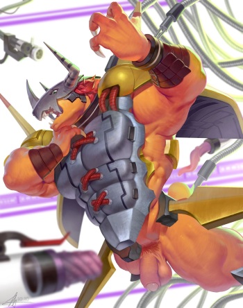 WarGreymon cover