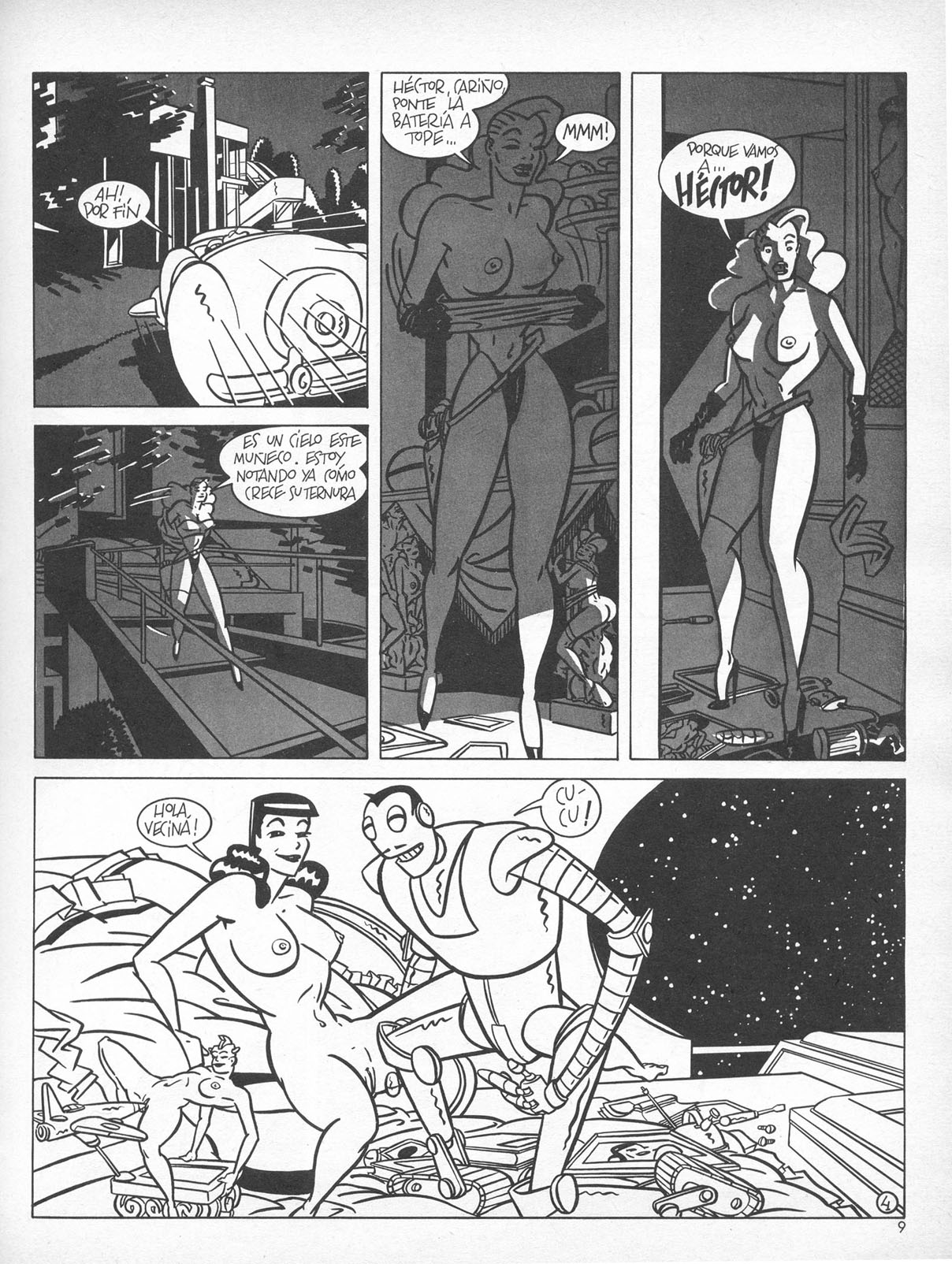 Cimoc numero extra 3 - Especial Erotismo page 9 full