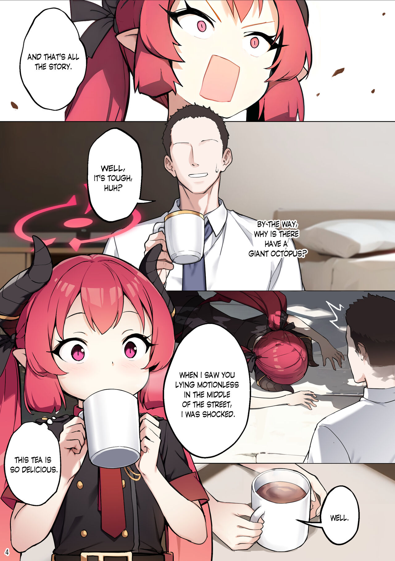 Tabesasete, Sensei! | Feed Me Sensei! page 5 full