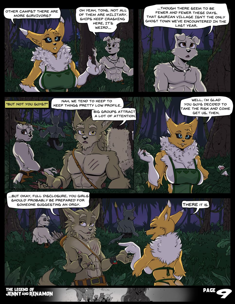 The Legend of Jenny and Renamon 6 page 9 full