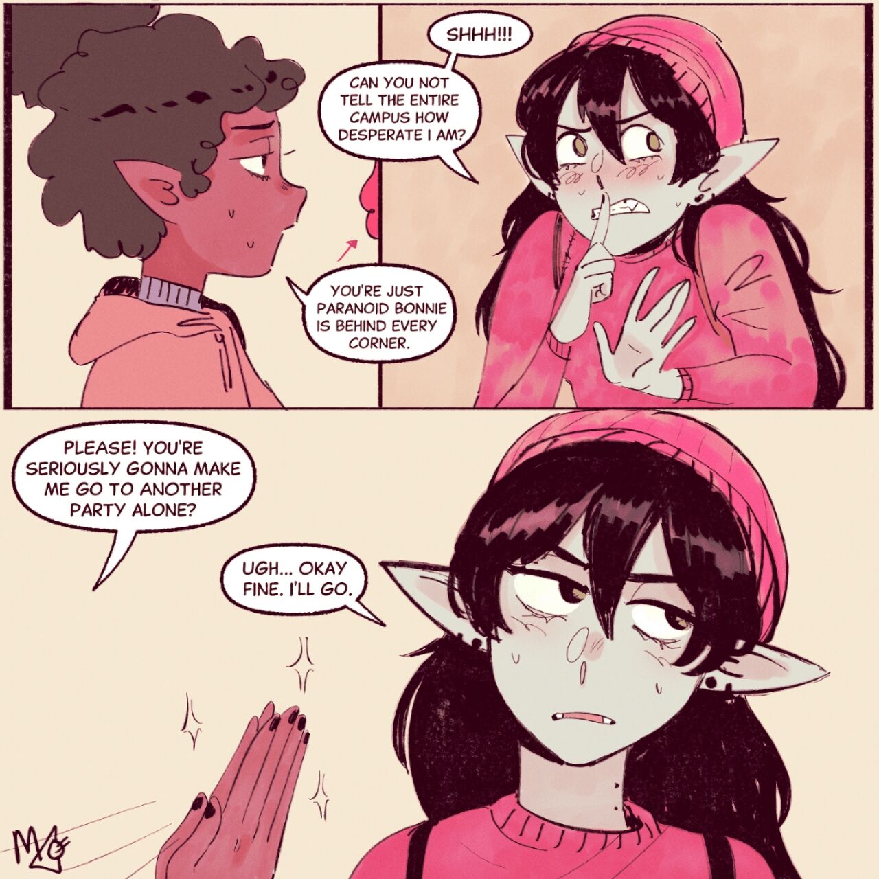 Horns &amp; Halos - A Bubbline Fancomic page 3 full