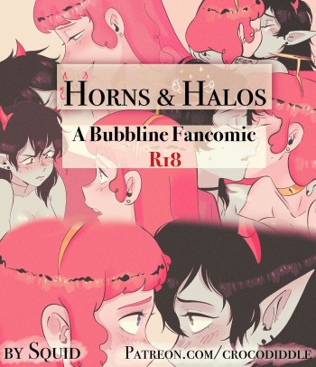 Horns &amp; Halos - A Bubbline Fancomic cover