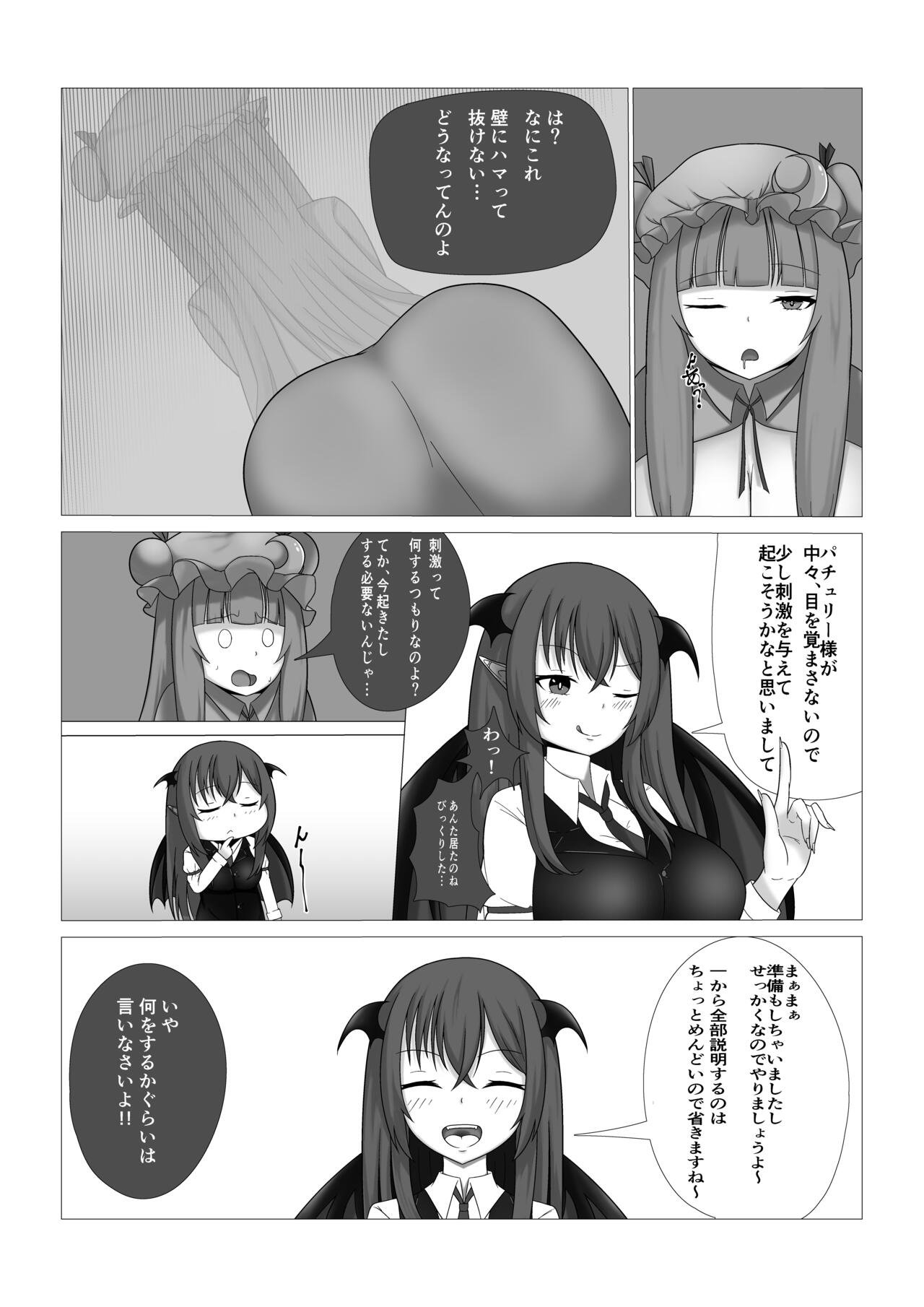 Patchouli-sama no Kabejiri Hon page 4 full