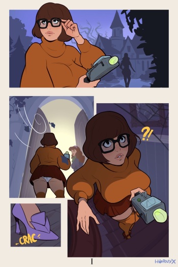 Velma and Daphne's spooky night cover