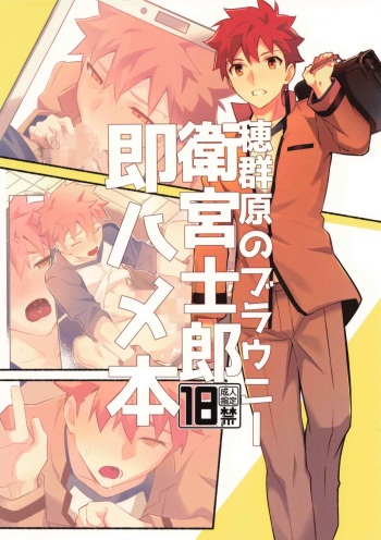 Homurabara no Brownie Emiya Shirou Soku Hame Hon cover