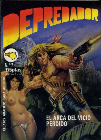 Depredador nº 7 - El arca del vicio perdido cover