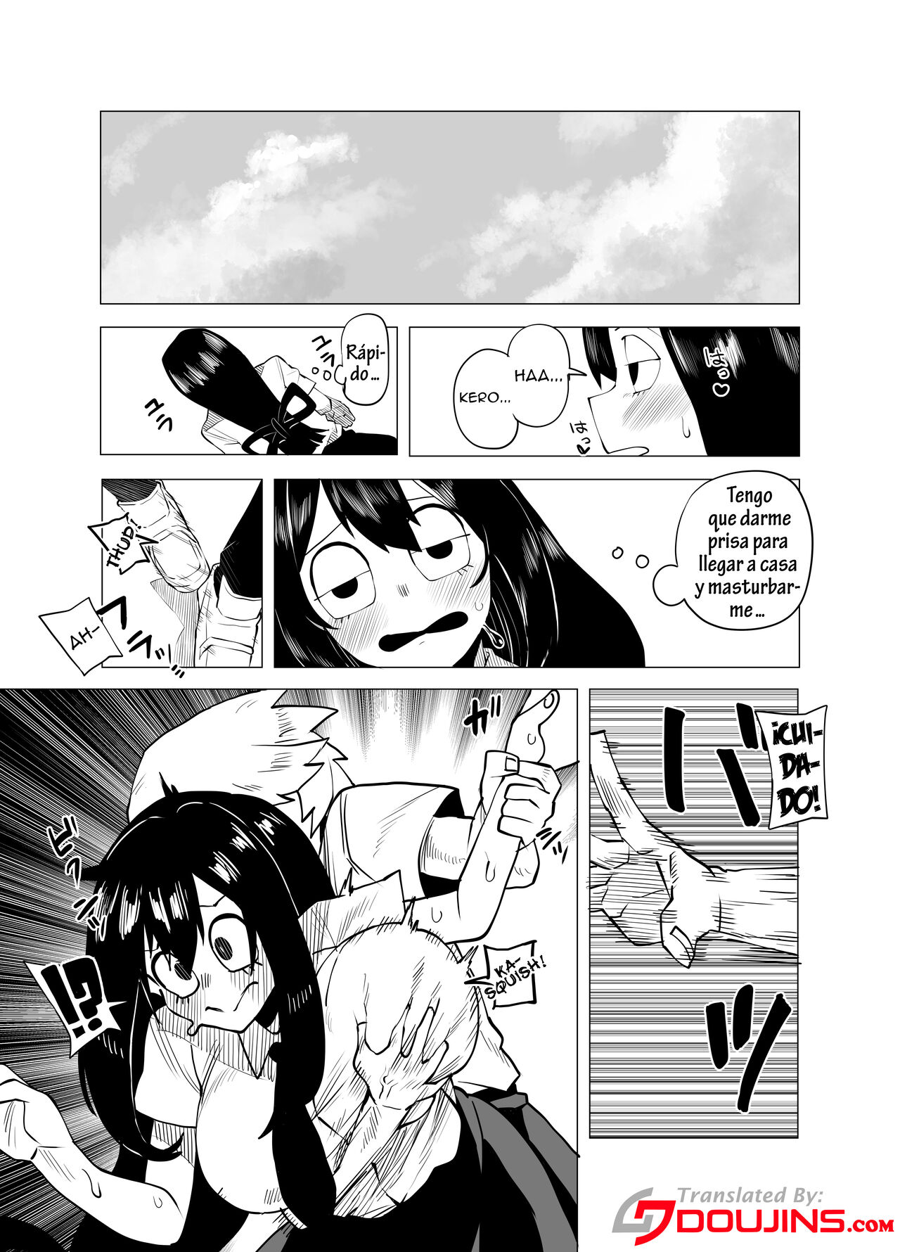 Teisou Gyakuten Butsu ~Tsuyu no Baai~ | Academia de Héroes &amp; una Moralidad Invertida 3: Caso Tsuyu page 2 full