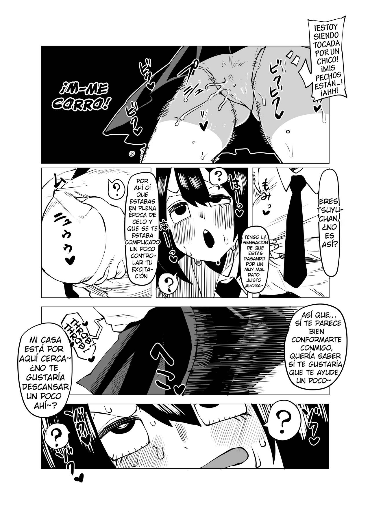 Teisou Gyakuten Butsu ~Tsuyu no Baai~ | Academia de Héroes &amp; una Moralidad Invertida 3: Caso Tsuyu page 4 full
