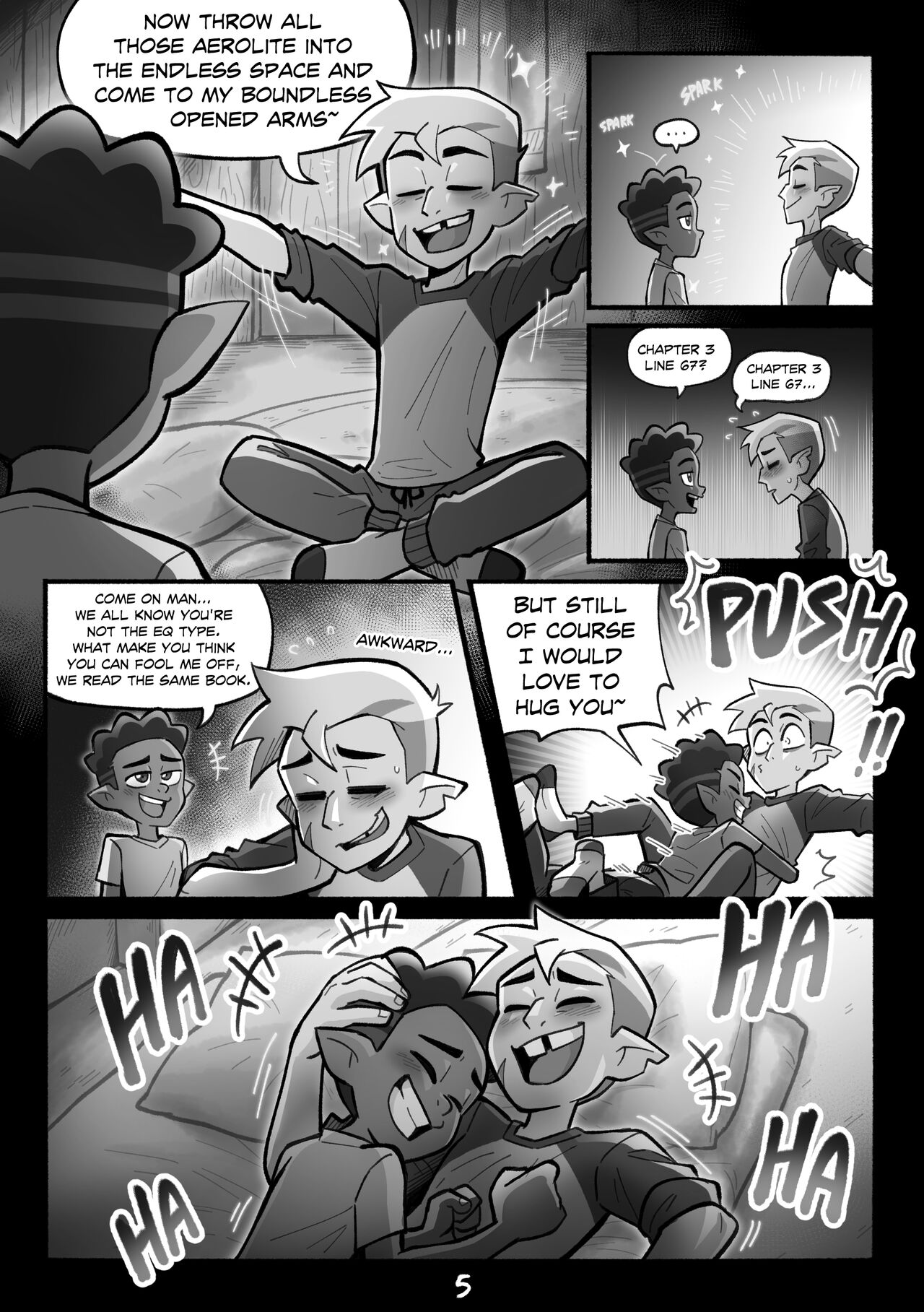 "Guster" Sleepover - The Owl House page 6 full