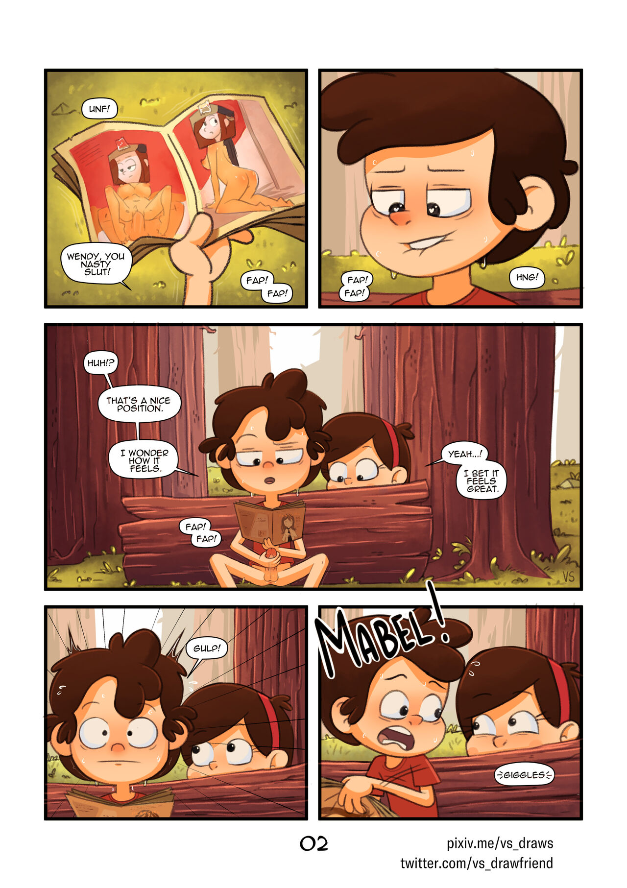 Gravity Falls - Secrets of the Woods page 4 full