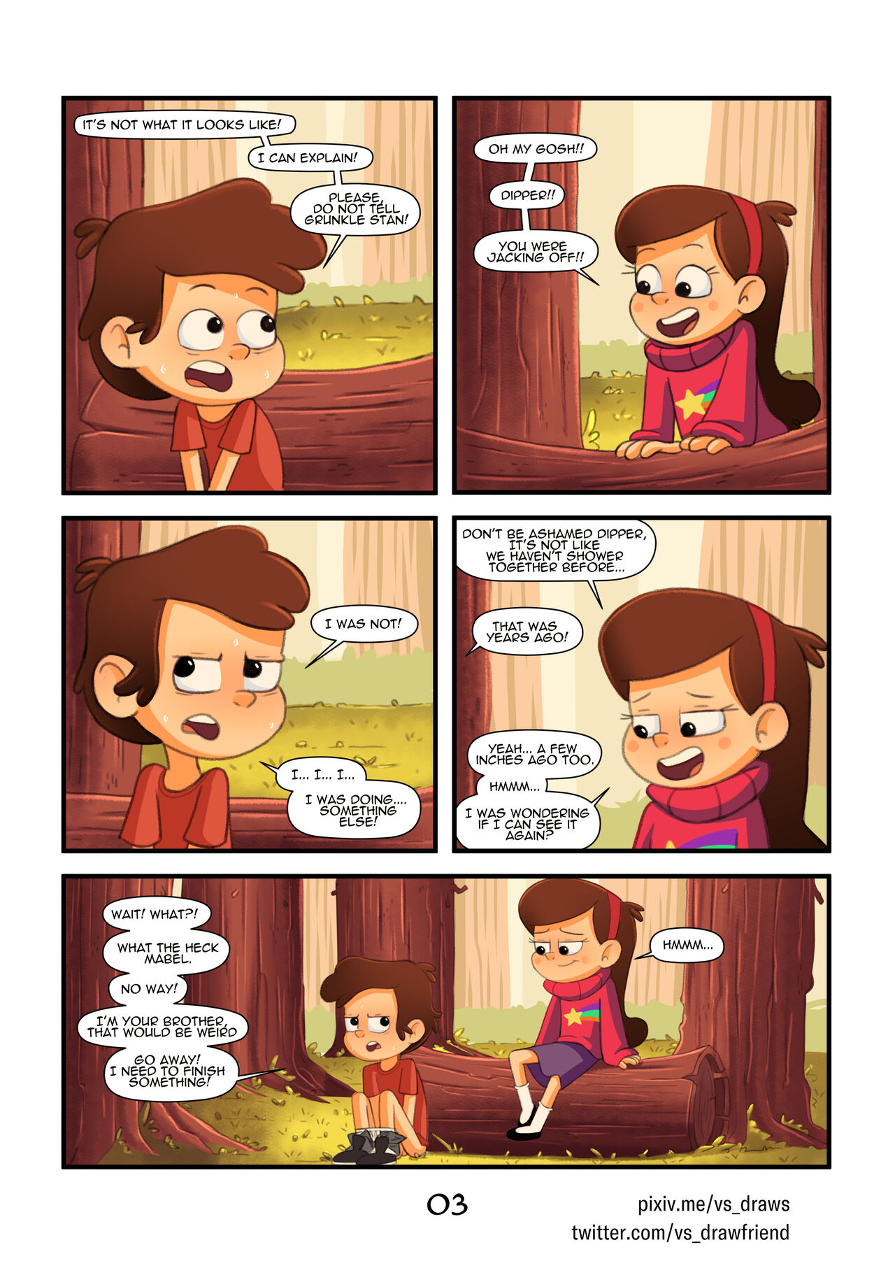 Gravity Falls - Secrets of the Woods page 5 full