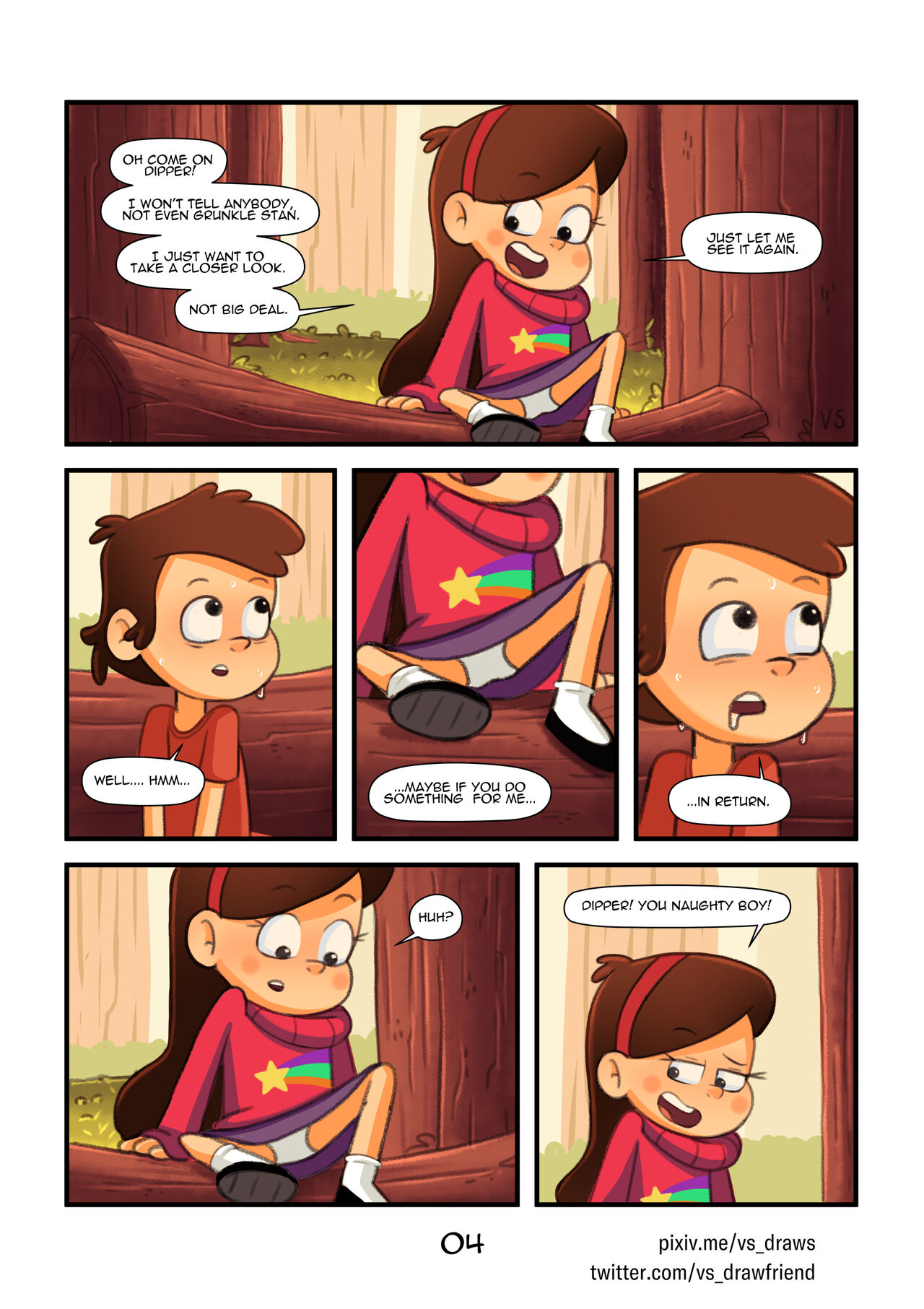 Gravity Falls - Secrets of the Woods page 6 full