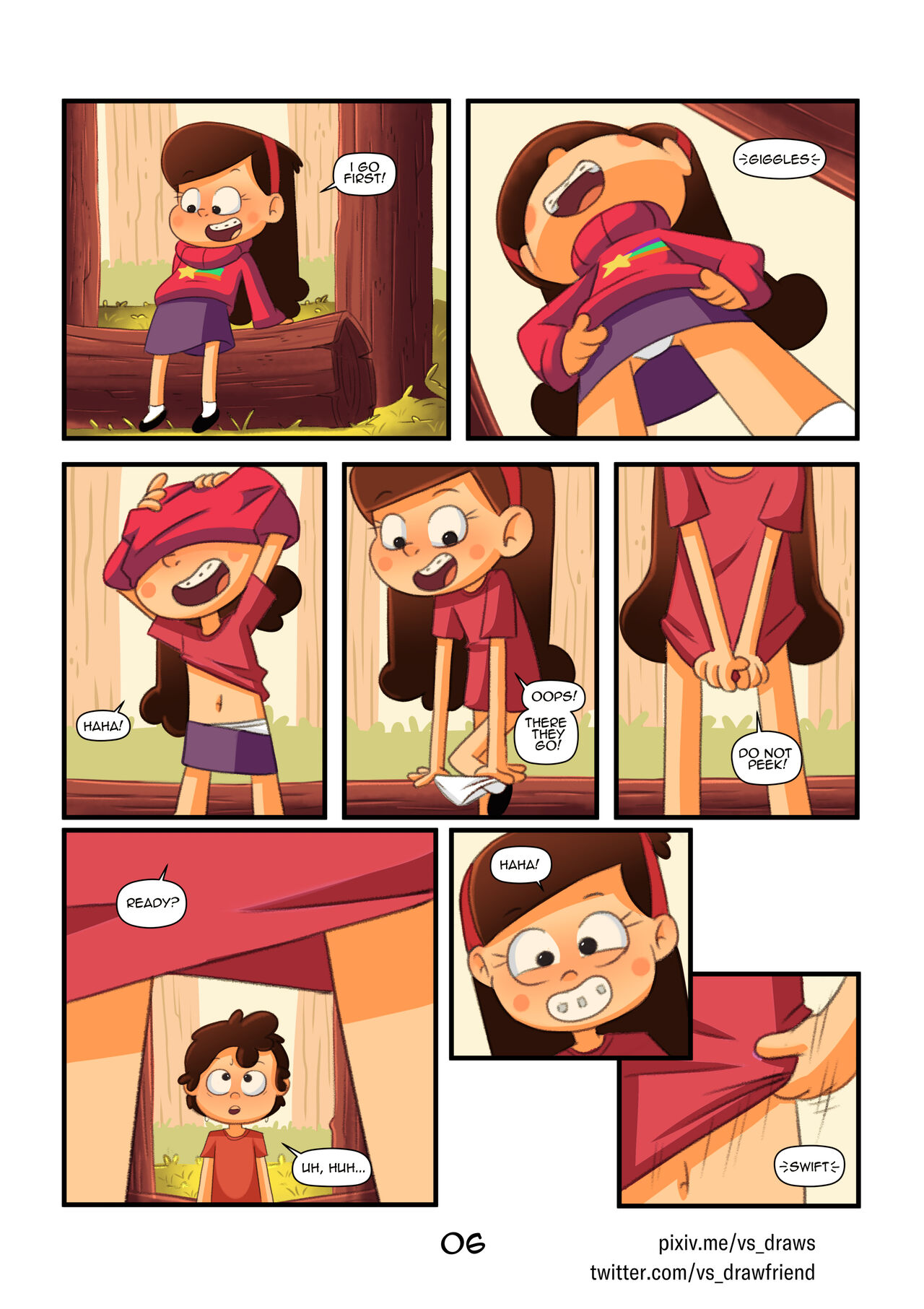 Gravity Falls - Secrets of the Woods page 8 full