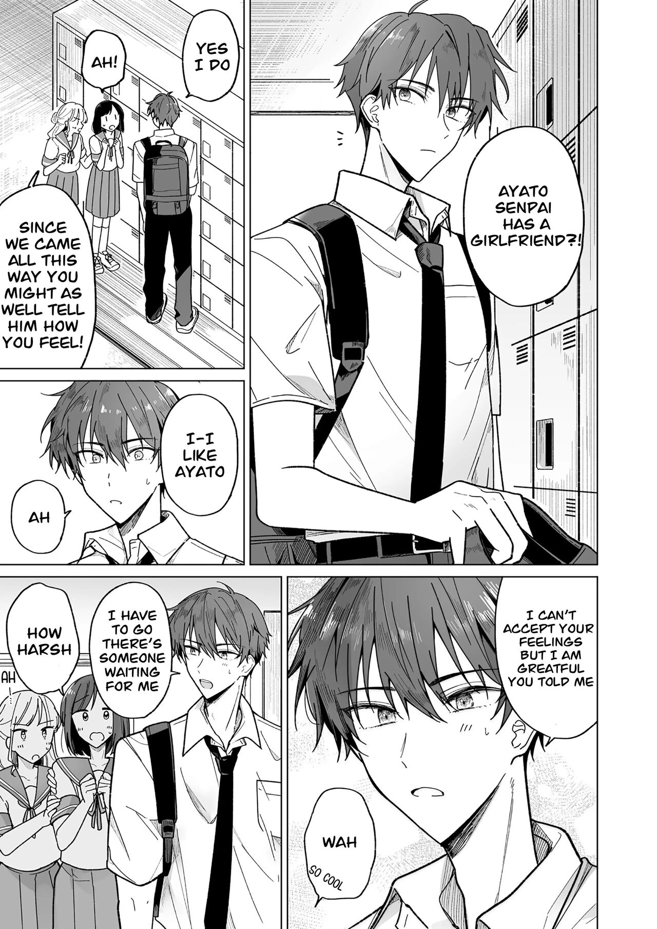Ayato-kun wa Doushitai? ~Cool na Kareshi wa Semerareru no ga Hazukashii!~ What do you want to do, Ayato? ~ Cool boyfriend is embarrassed to be Teased! ~ page 1 full