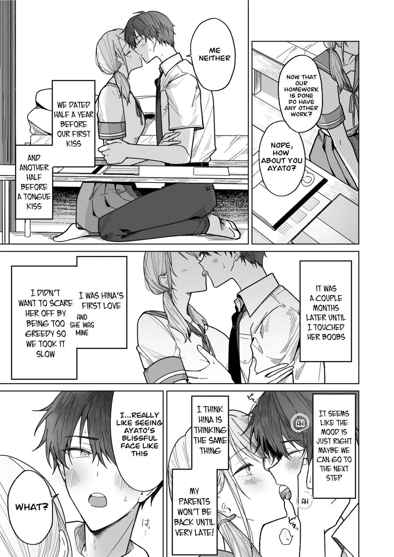 Ayato-kun wa Doushitai? ~Cool na Kareshi wa Semerareru no ga Hazukashii!~ What do you want to do, Ayato? ~ Cool boyfriend is embarrassed to be Teased! ~ page 5 full