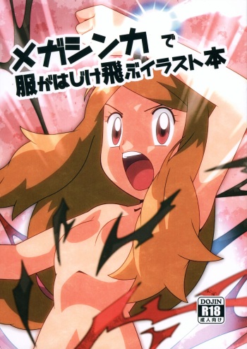 Mega Shinka de Fuku ga Hajiketobu Illust-bon cover