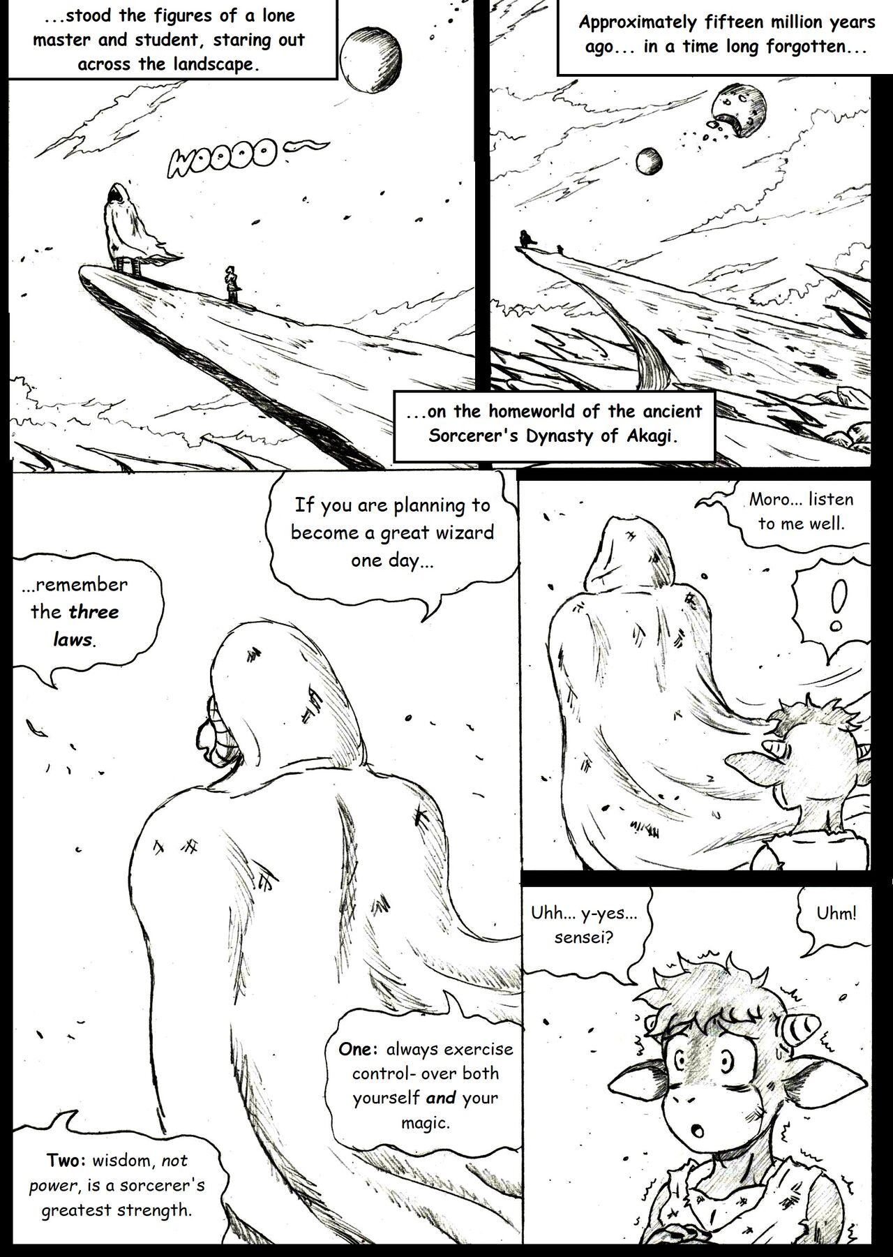 DRAGONBALL Z Golden Age - Chapter 9 - Consumer of Worlds page 2 full