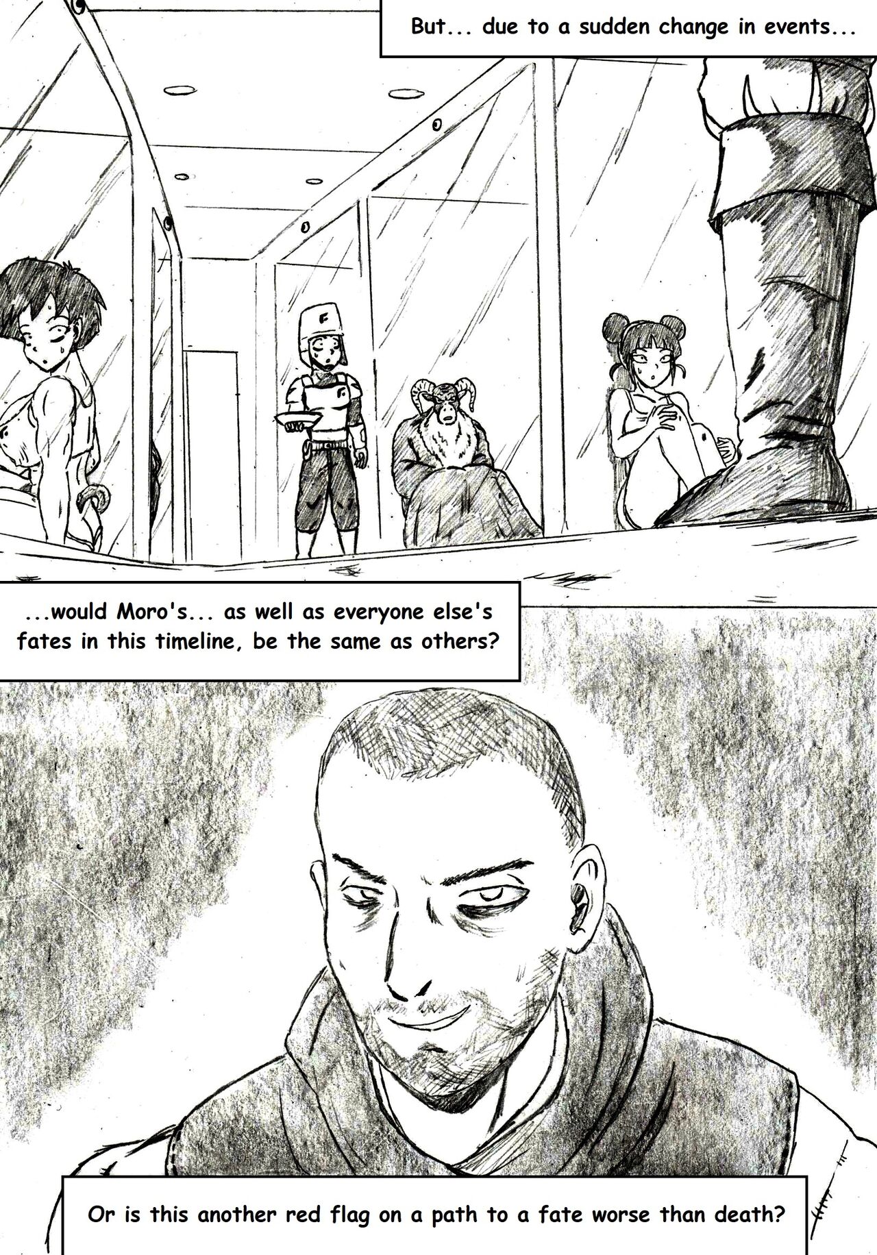 DRAGONBALL Z Golden Age - Chapter 9 - Consumer of Worlds page 6 full