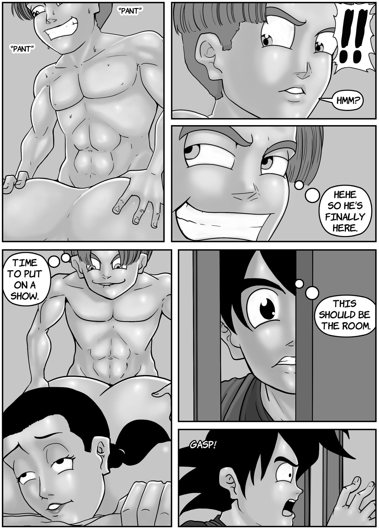 DBZ Trunks x ChiChi page 9 full