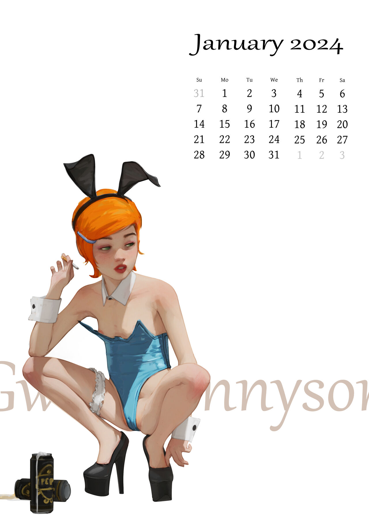 2023/2024 Calendar page 3 full