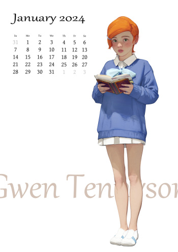 2023/2024 Calendar cover