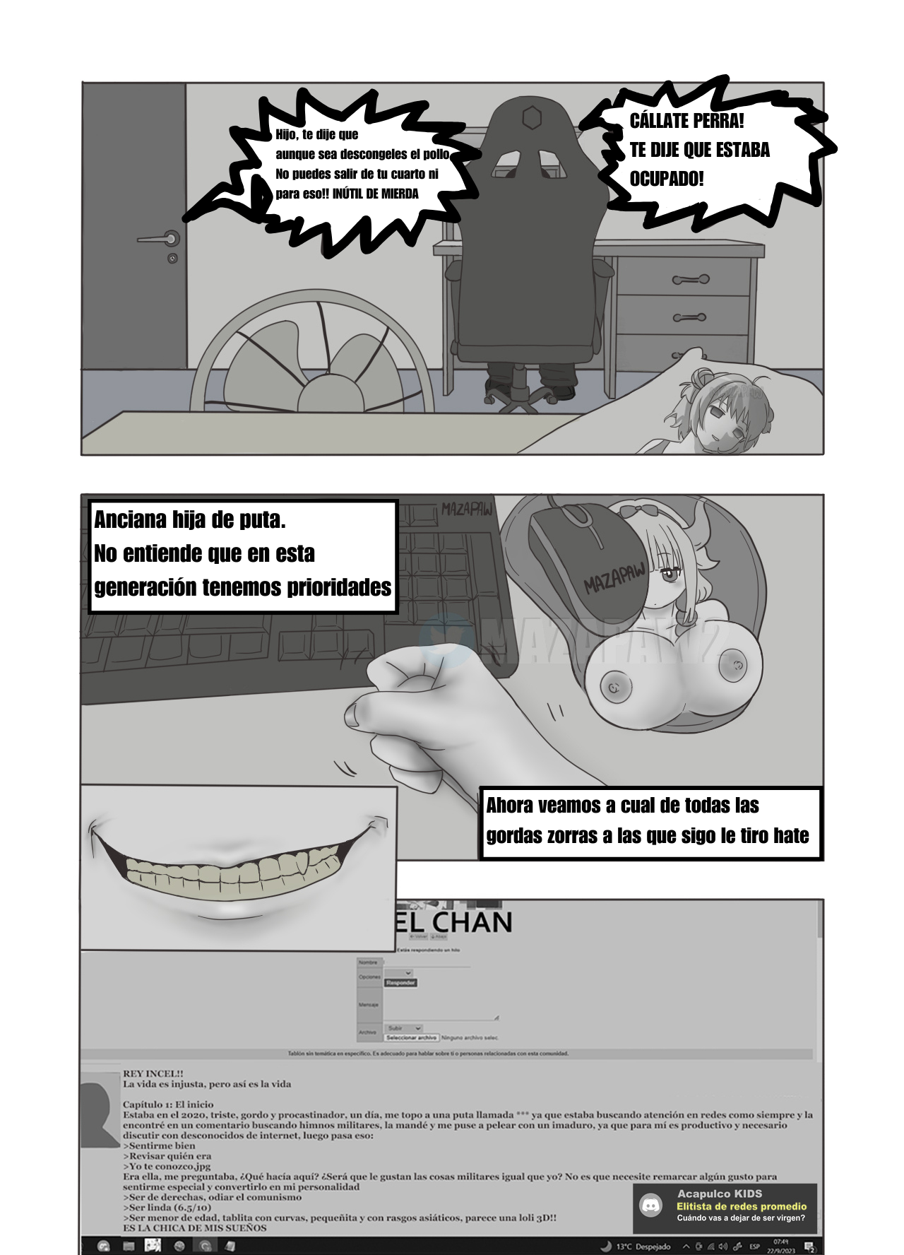Monobe-chan manga page 3 full