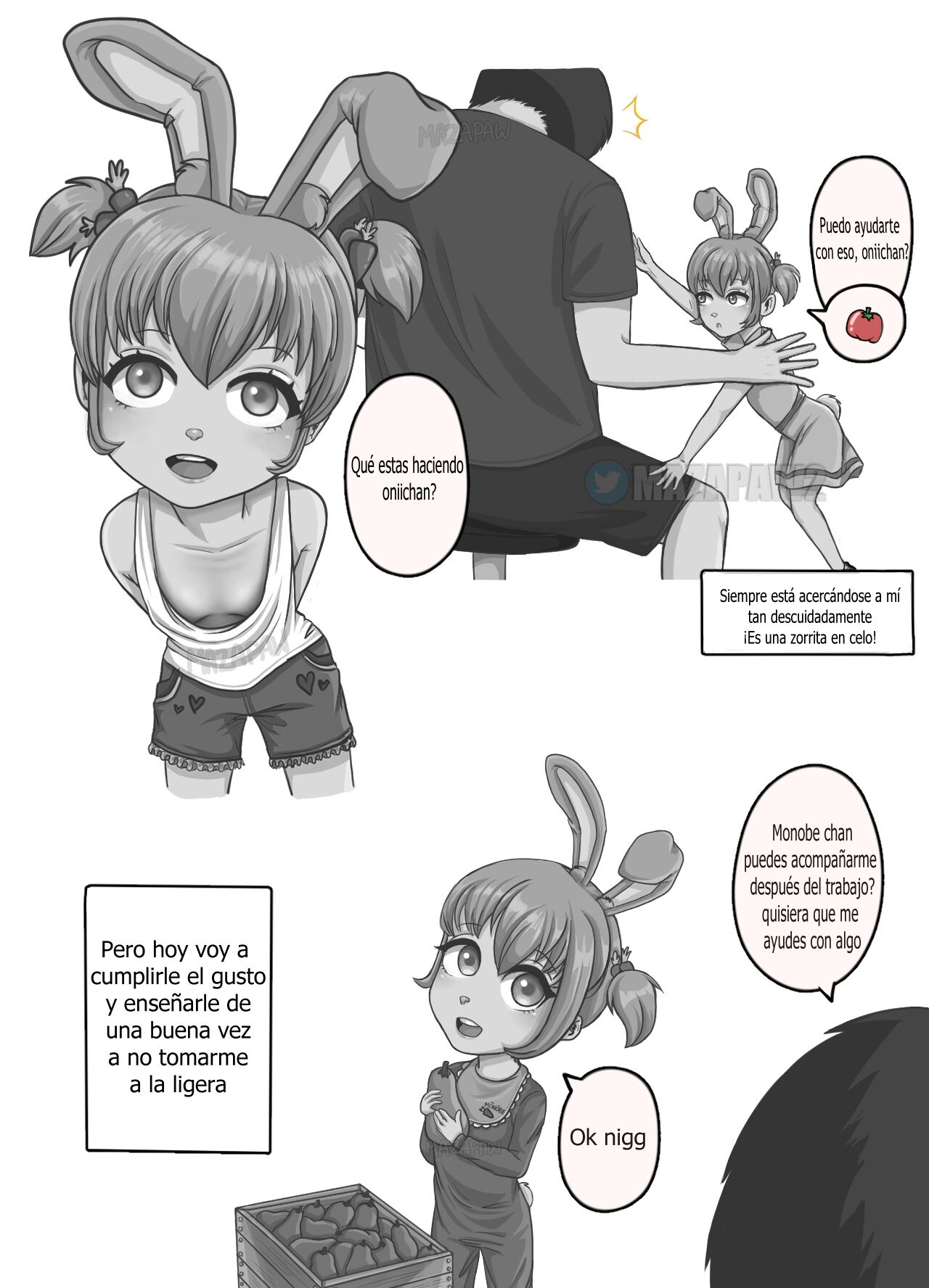 Monobe-chan manga page 5 full