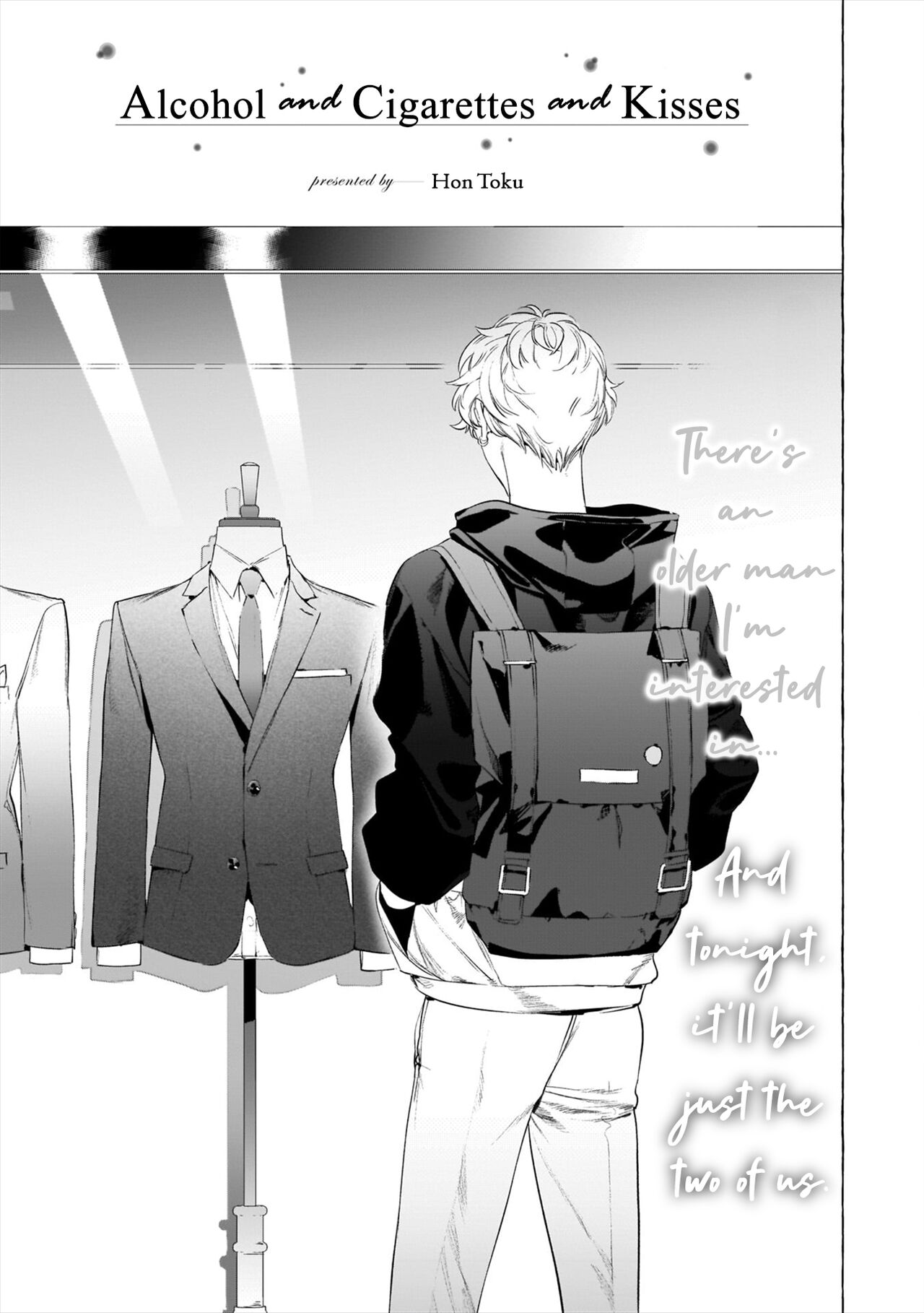 Alcohol and Cigarettes and Kisses page 1 full