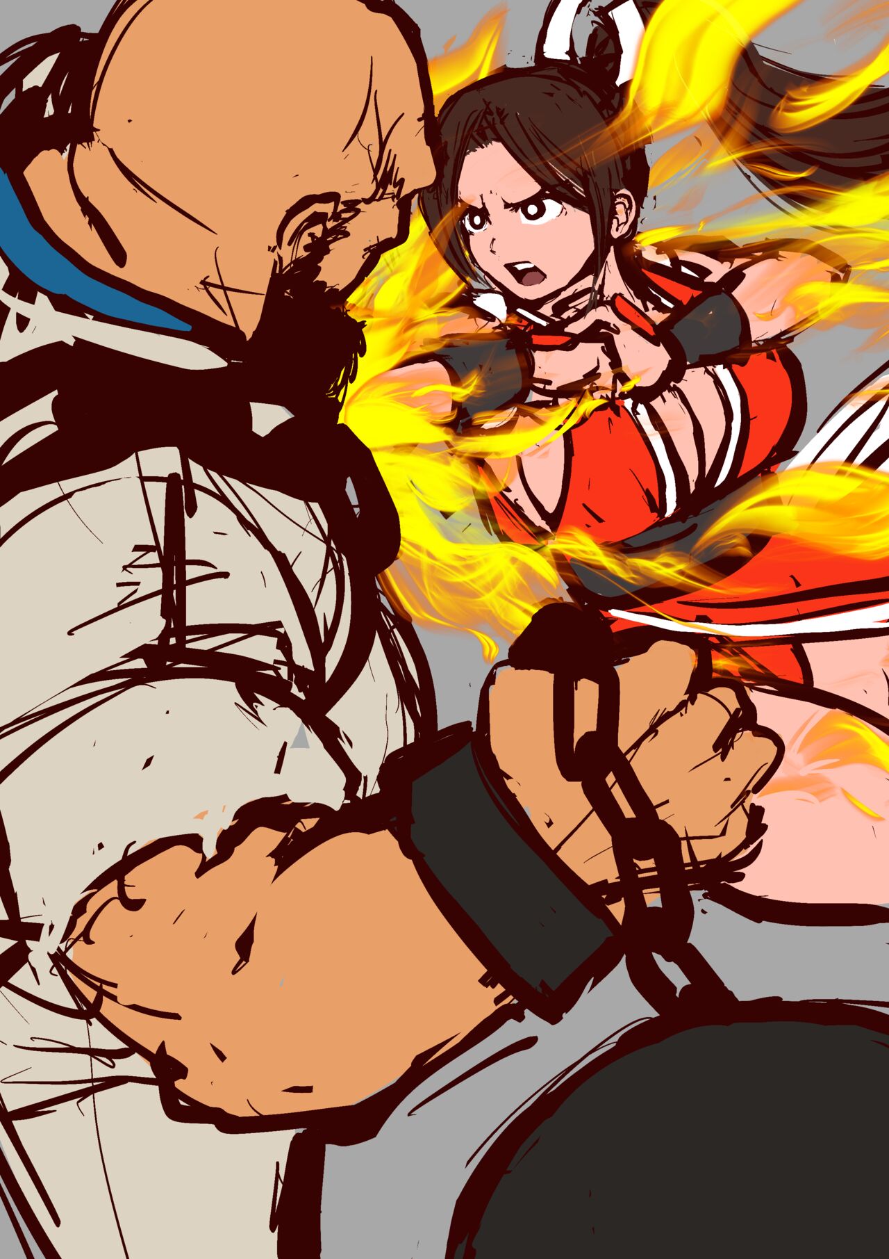 Mai Shiranui VS. Choi &amp; Chang page 2 full
