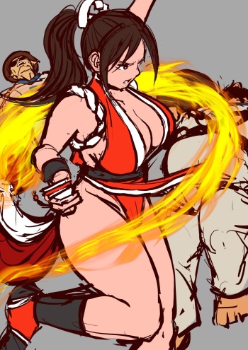 Mai Shiranui VS. Choi &amp; Chang cover