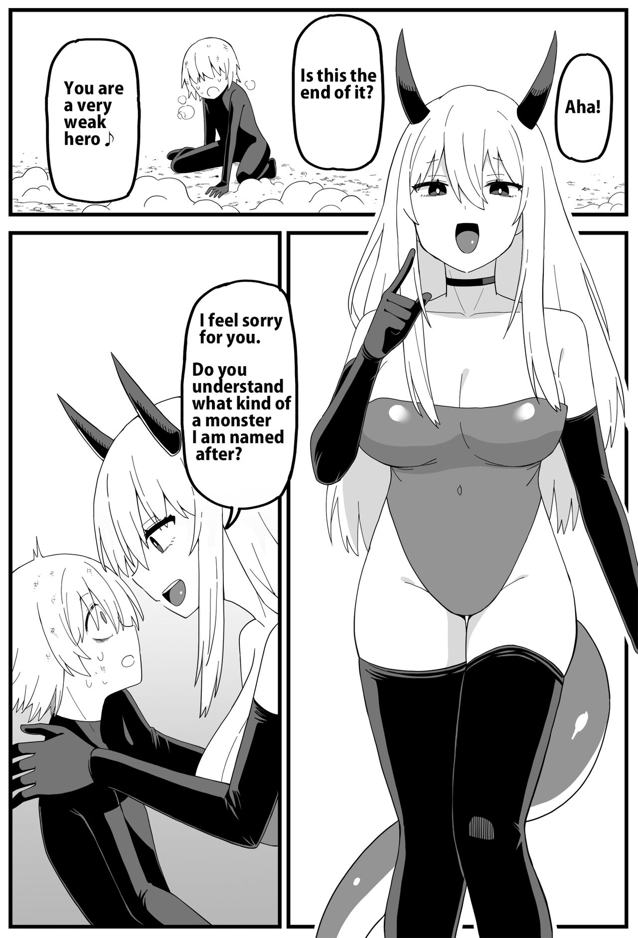 Short Swallowing Cartoon page 1 full