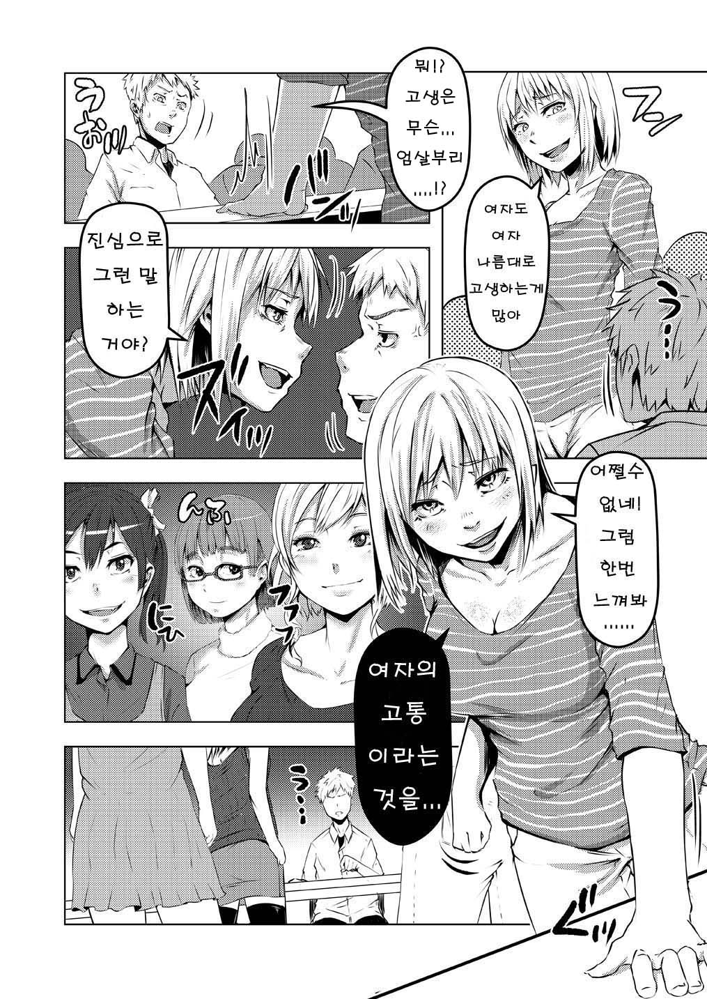Onnatte Rakude Iiyo na | 여자는 편해서 좋겠네 page 8 full