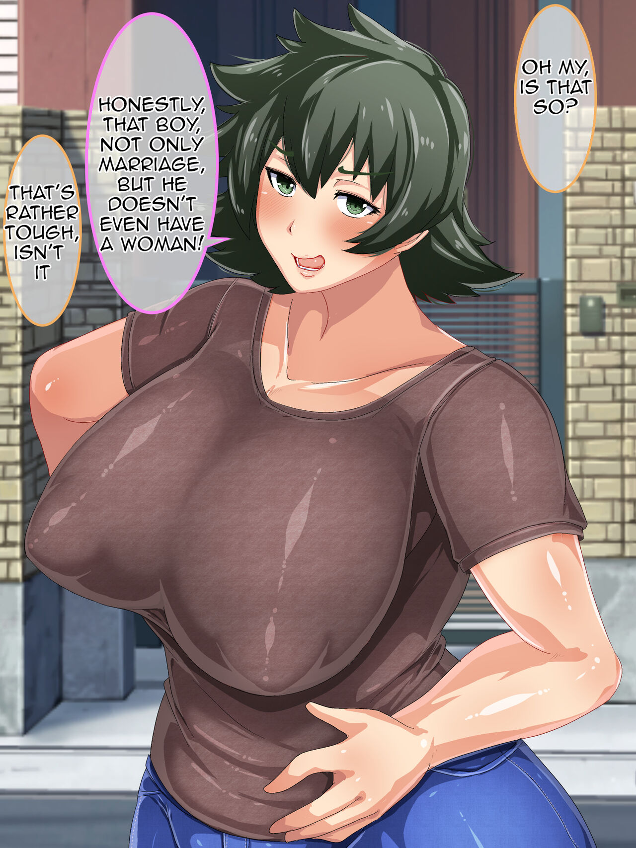 Otokomasari na Kaa-chan ni Doutei-zai Kaihi no Tame ni Sex Shite Morau Hanashi| A Story about my Strong-willed Mother Letting me Have Sex with Her to Spare Me From "Offense of Virginity" page 7 full