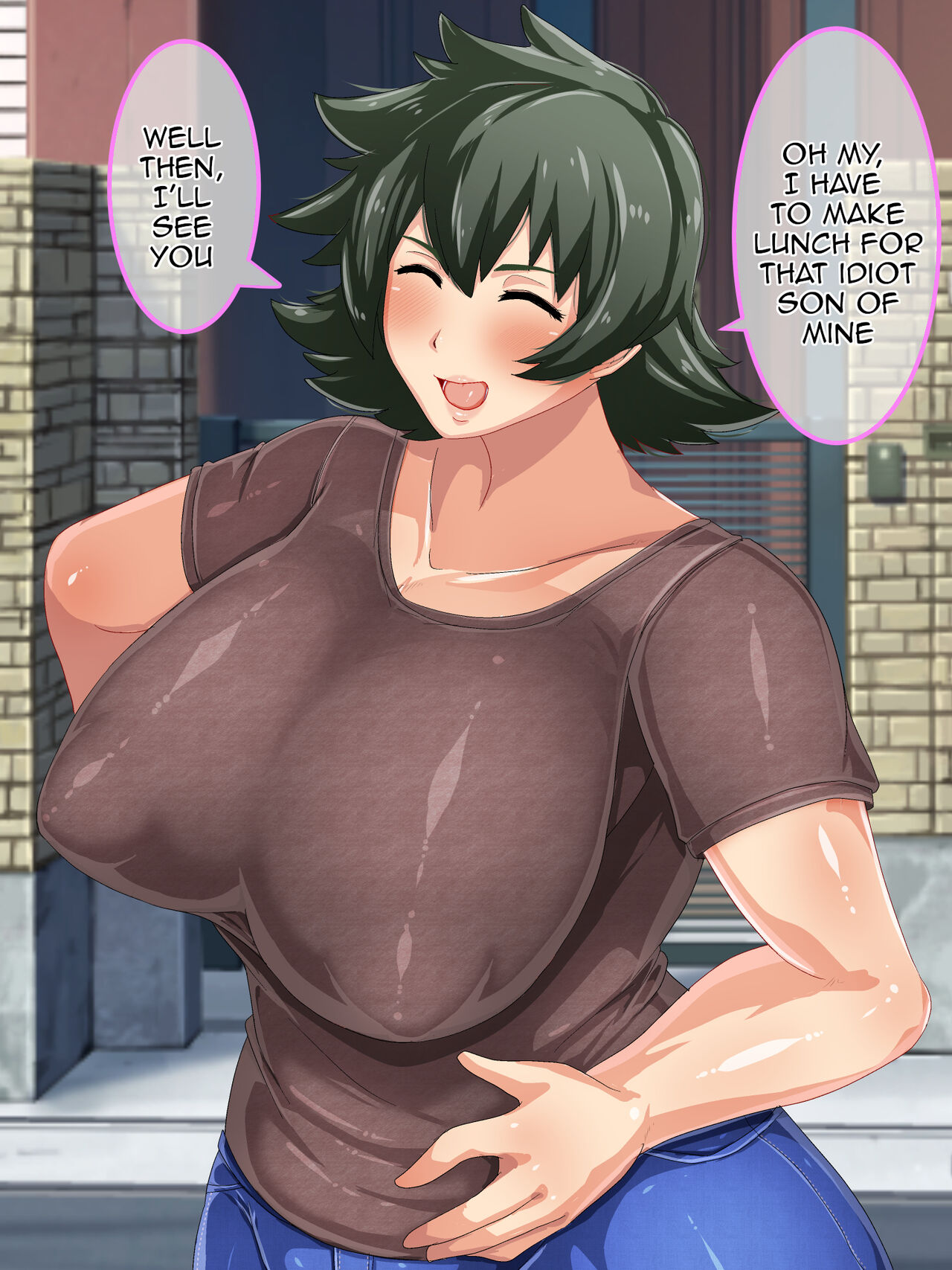 Otokomasari na Kaa-chan ni Doutei-zai Kaihi no Tame ni Sex Shite Morau Hanashi| A Story about my Strong-willed Mother Letting me Have Sex with Her to Spare Me From "Offense of Virginity" page 8 full