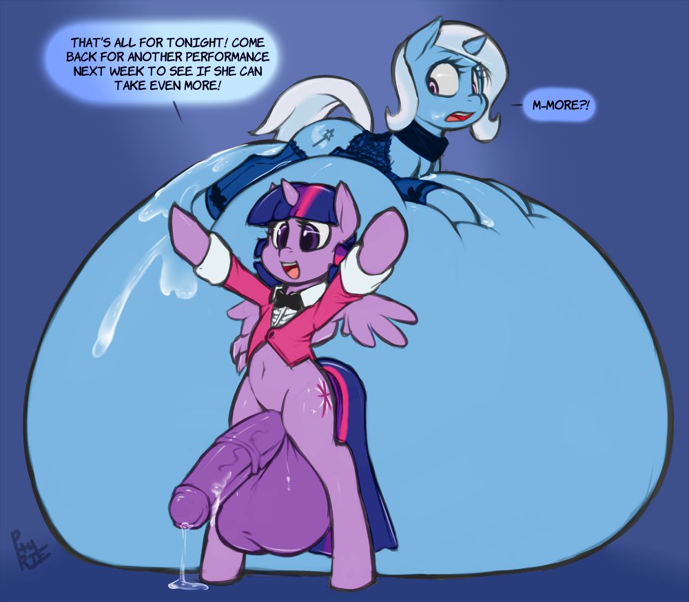 My Little Pony Cumflation, Hyper penis, Hyper Belly page 10 full