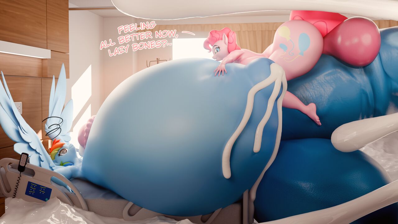 My Little Pony Cumflation, Hyper penis, Hyper Belly page 3 full