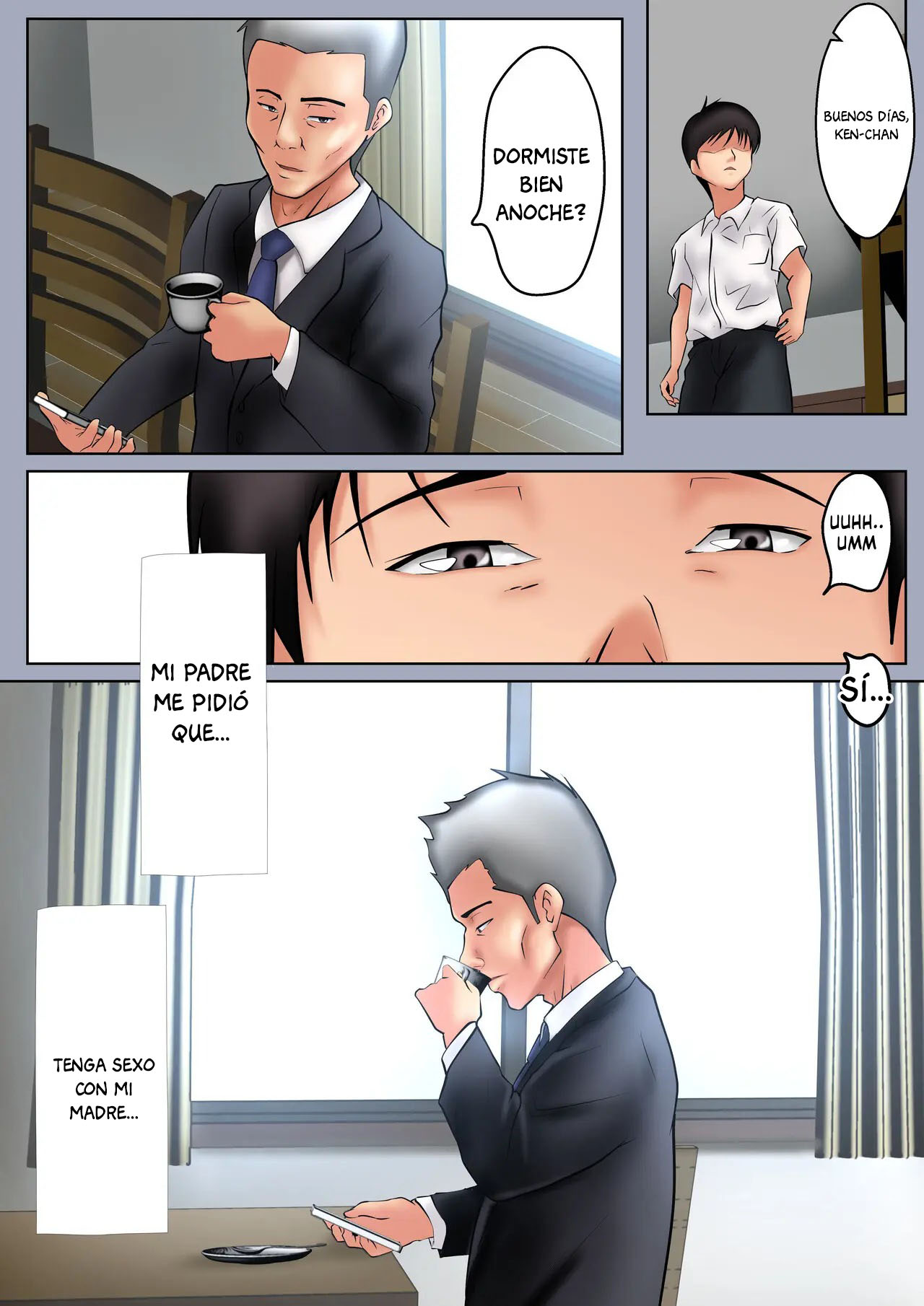 Seiyoku no Tsuyoi Okaa-san no Seishori o Makasareta Hanashi page 5 full